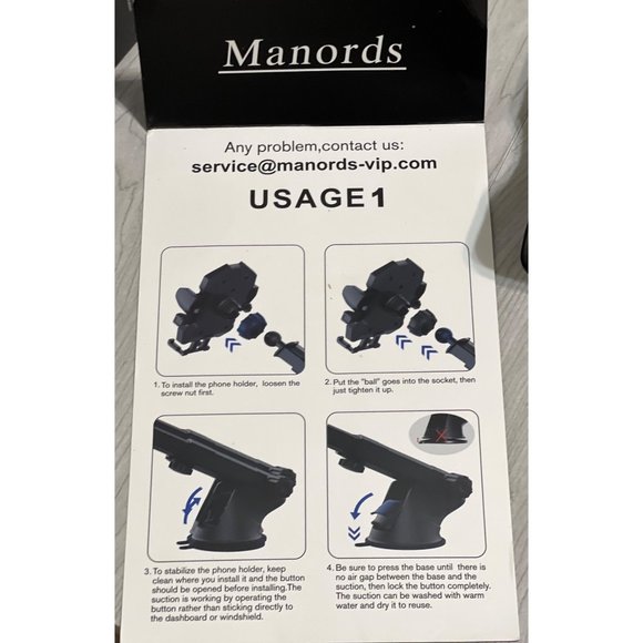 Manords car mount suction cell mobile phone mount New - Picture 5 of 16
